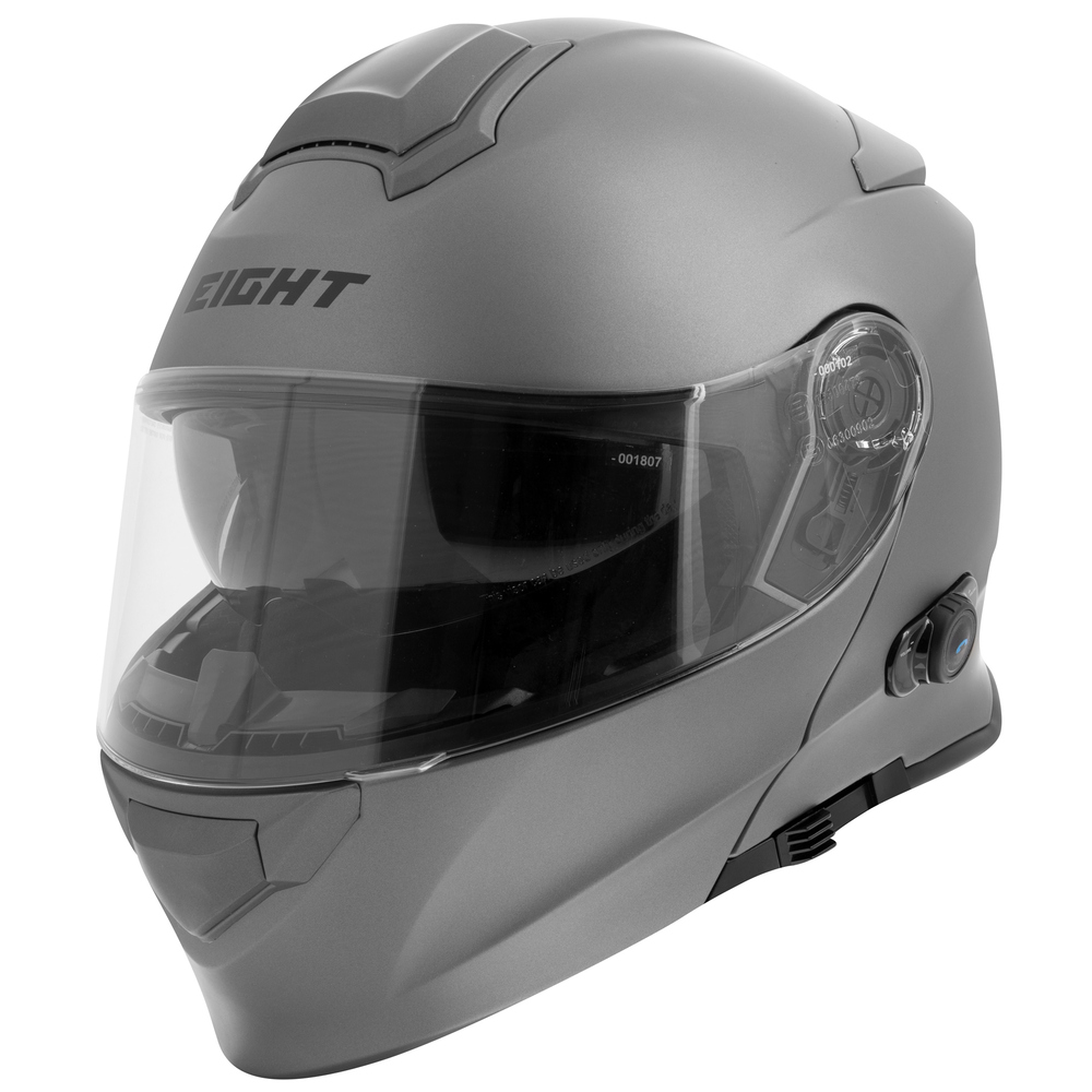 Casque modulable Eight S550 double écran Pinlock Bluetooth intégré taille XS - vue 2