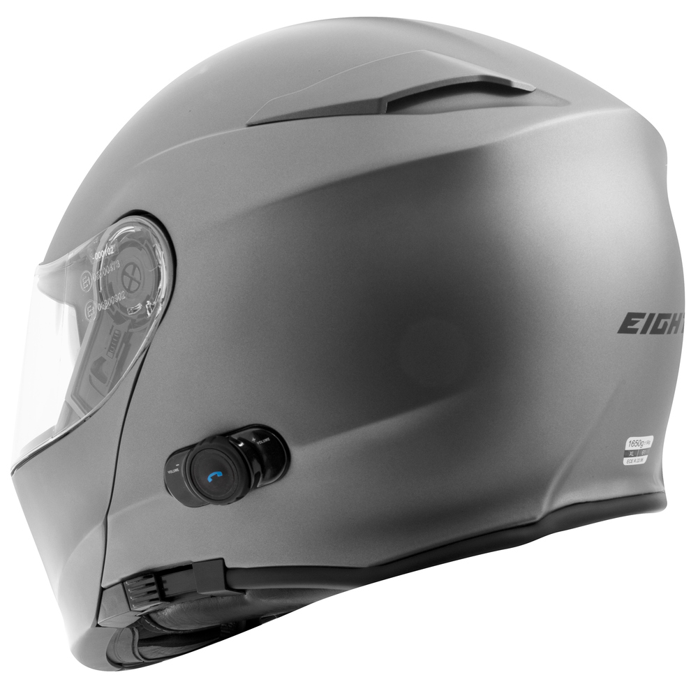 Casque modulable Eight S550 double écran Pinlock Bluetooth intégré taille XS - vue 3