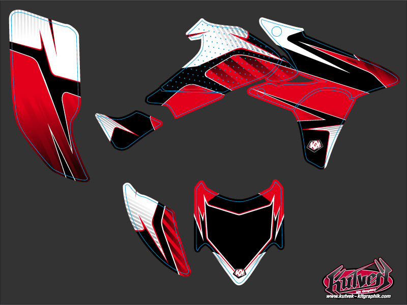 Kit Déco Quad Factory Honda 450 TRX (2004-2005) Kutvek - vue 2