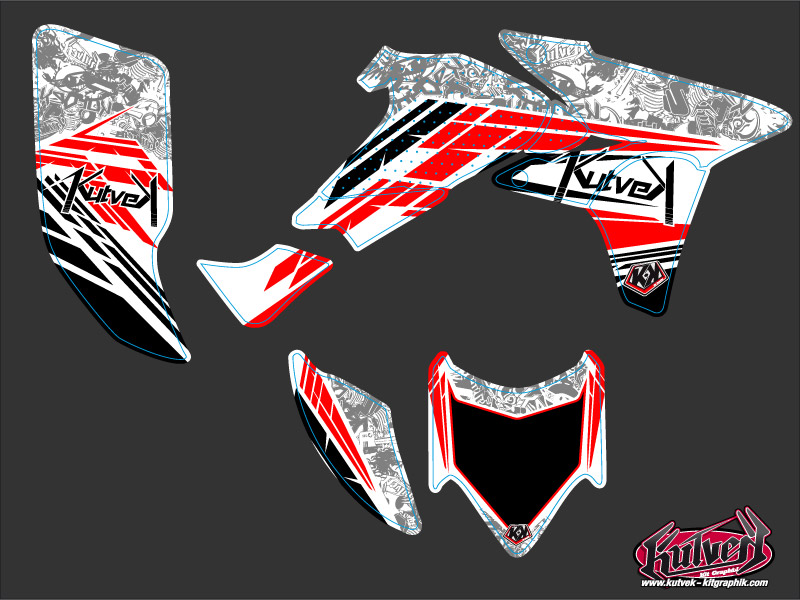 Kit décoration quad Honda TRX 450 Spirit 2004-2005 Kutvek - vue 2