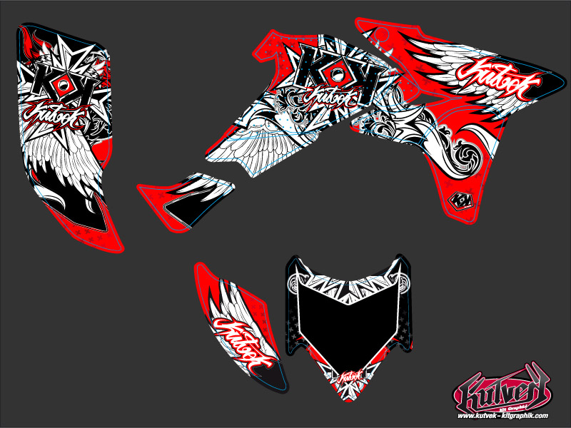 Kit Déco Quad Demon Honda 450 TRX (2004-2005) KUTVEK - vue 2
