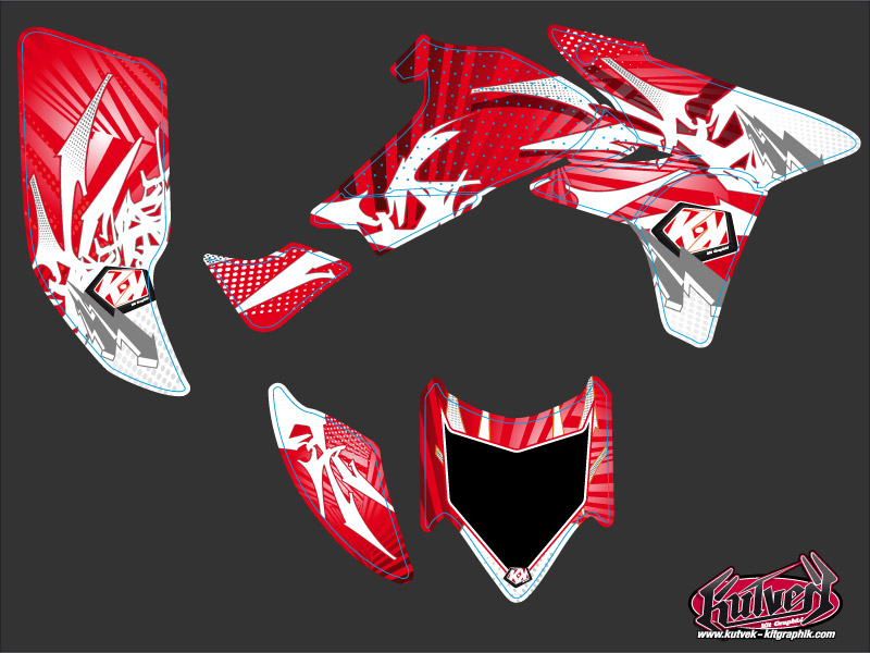 Kit Déco Quad Graff KUTVEK Honda 450 TRX (2008-2009) - vue 2