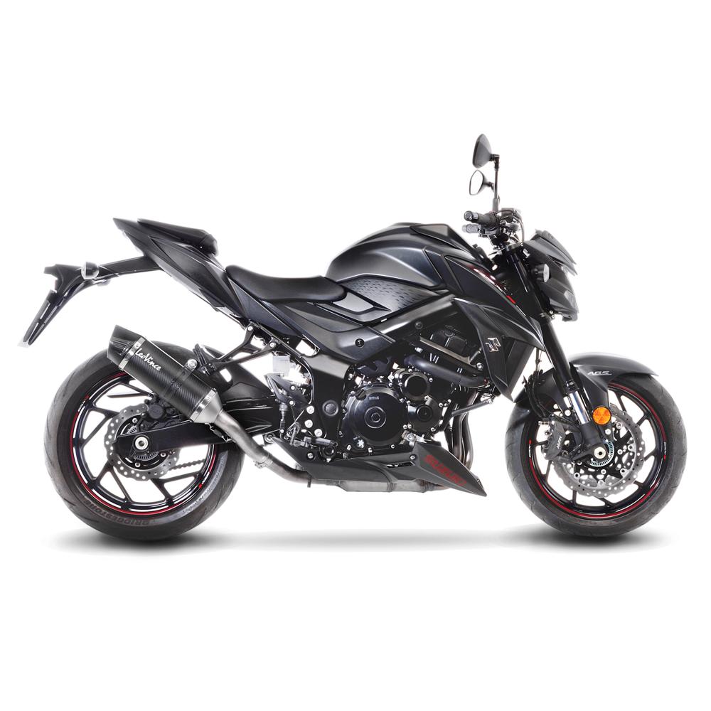 Silencieux LV ONE EVO Fibre de Carbone Leovince GSX-S 750/Z ABS Homologué - vue 5