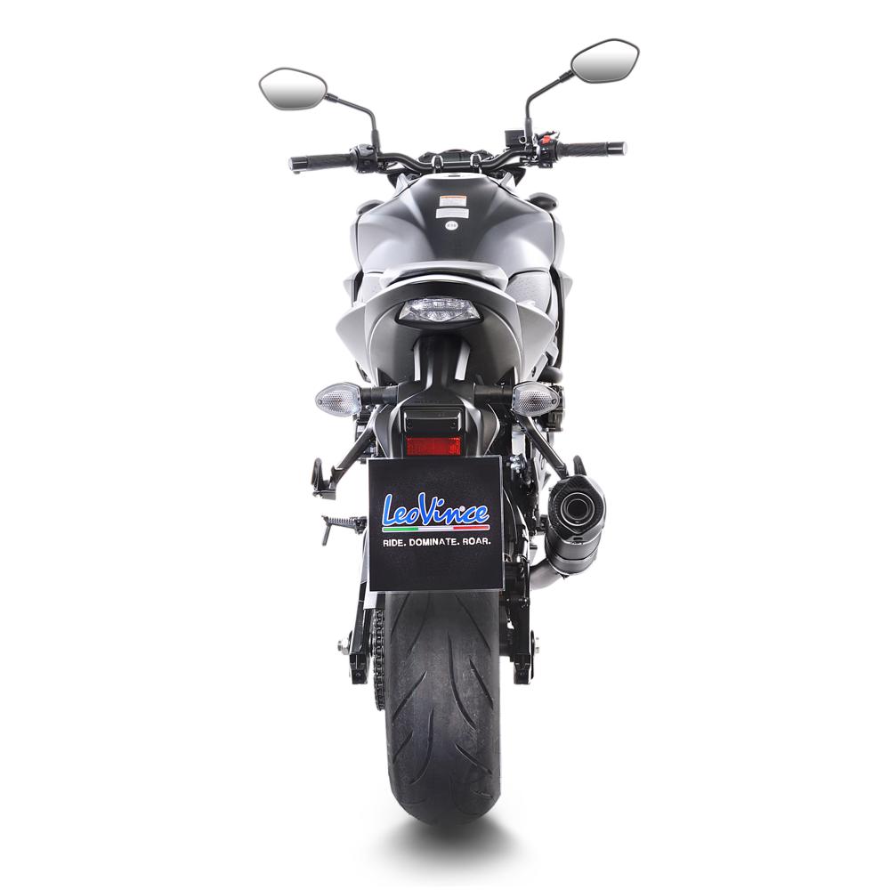 Silencieux LV ONE EVO Fibre de Carbone Leovince GSX-S 750/Z ABS Homologué - vue 7