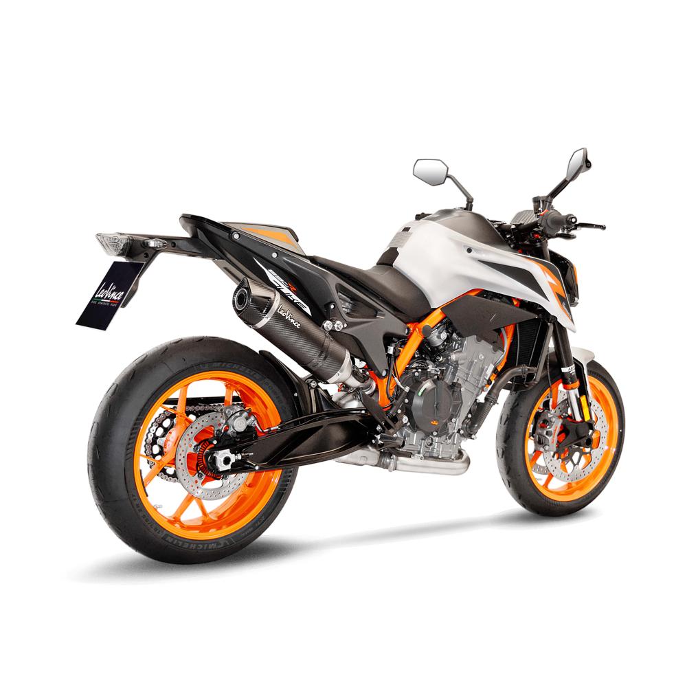 Silencieux LV One Evo Fibre de Carbone KTM 790 Duke / 790 Duke L A2 Homologué - vue 8