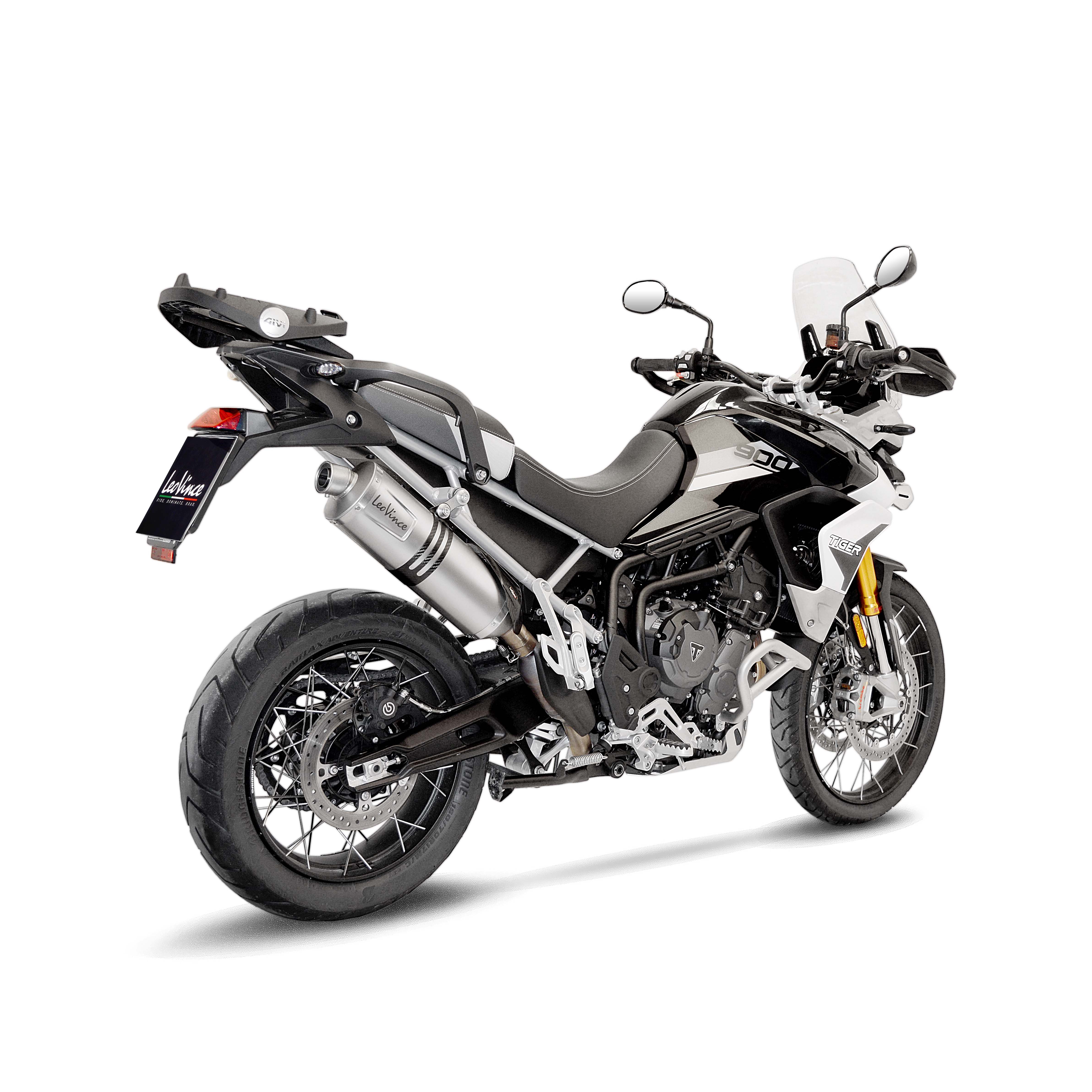 Silencieux Leovince LV One Evo Tiger 900 GT/Rally/Pro - Homologué - vue 8