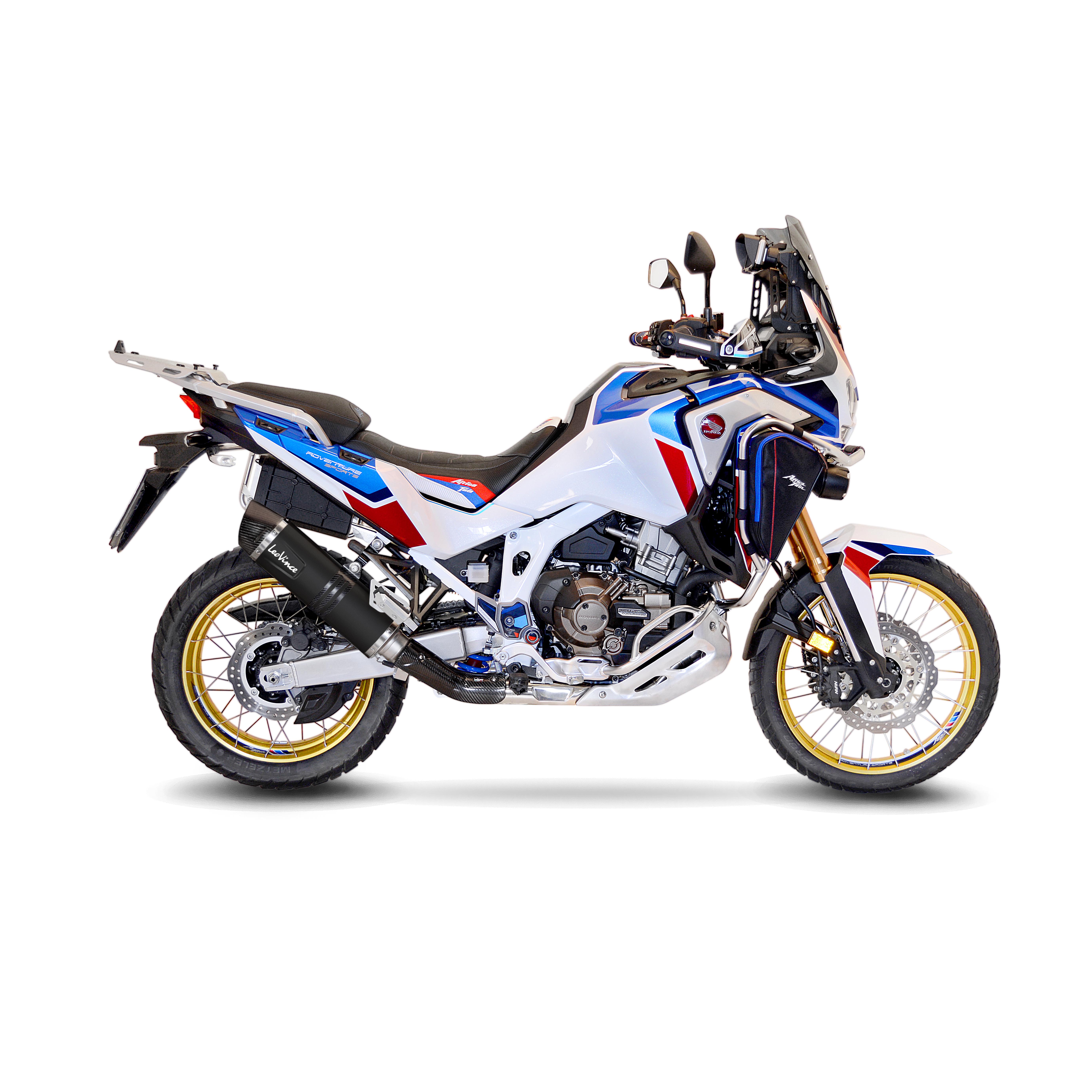 Silencieux Leovince LV One Evo Black Edition CRF 1100 L Africa Twin Adventure Sport DCT homologué - vue 5