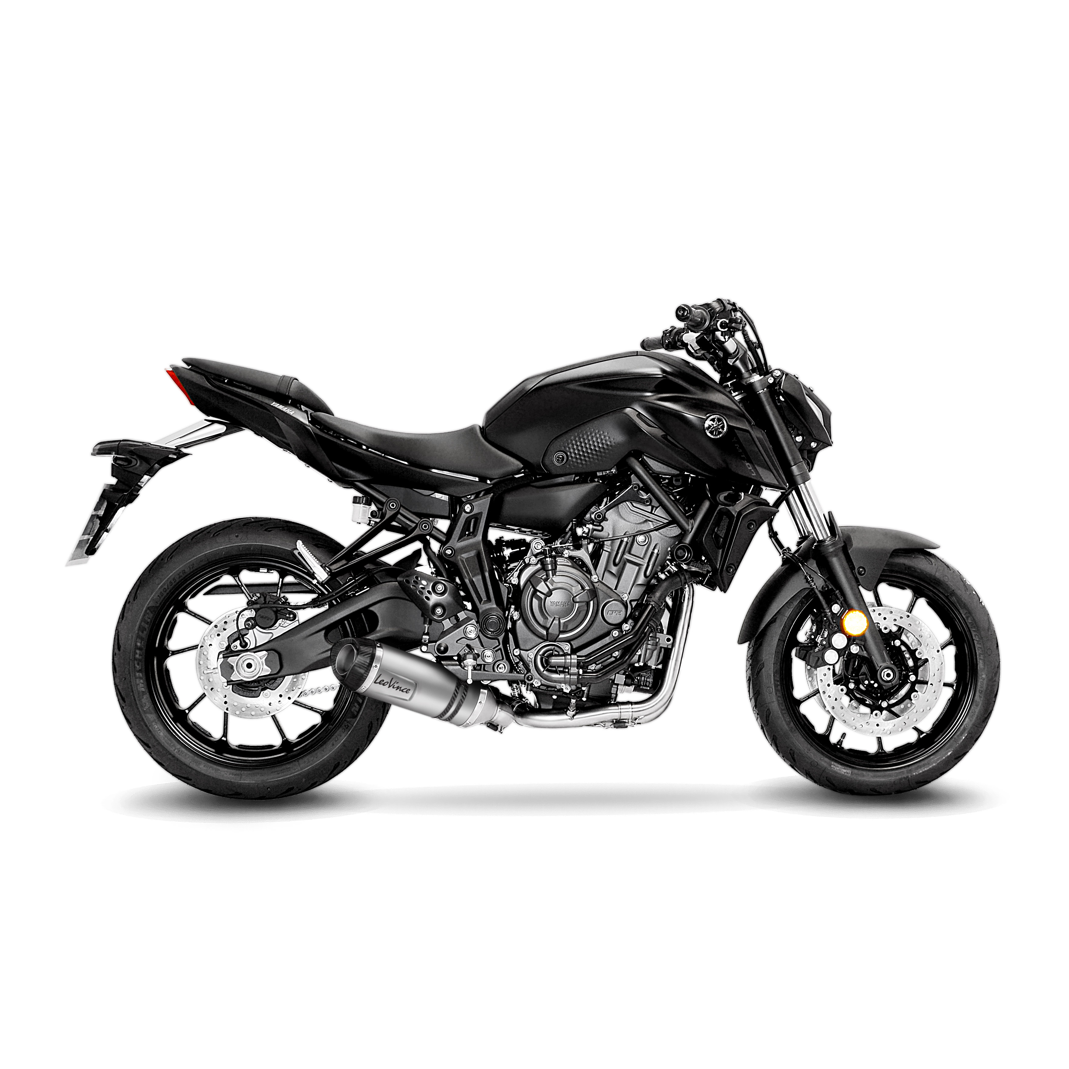Ligne complète LV One Evo MT-07 Leovince non homologuée