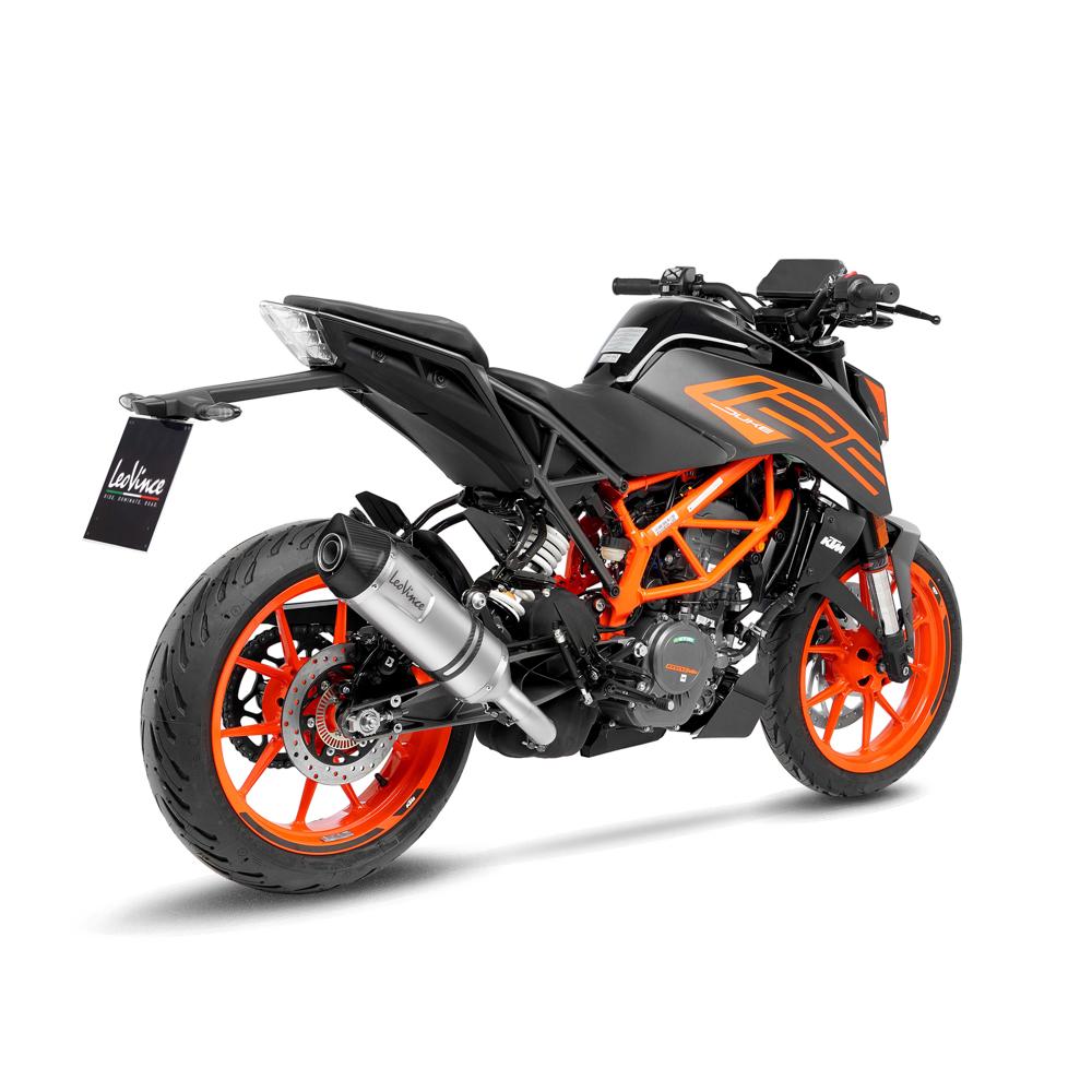 Silencieux LV One Evo Duke 125 homologué Leovince - vue 6