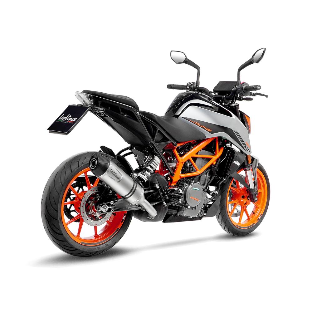 Silencieux LV One Evo Duke 125 homologué Leovince - vue 7