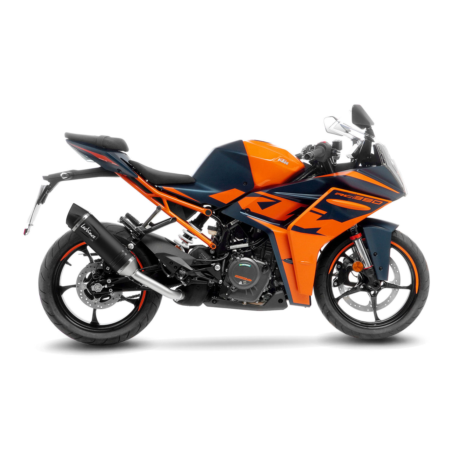 Silencieux LeoVince LV One Evo Black Edition RC 125 homologué - vue 7