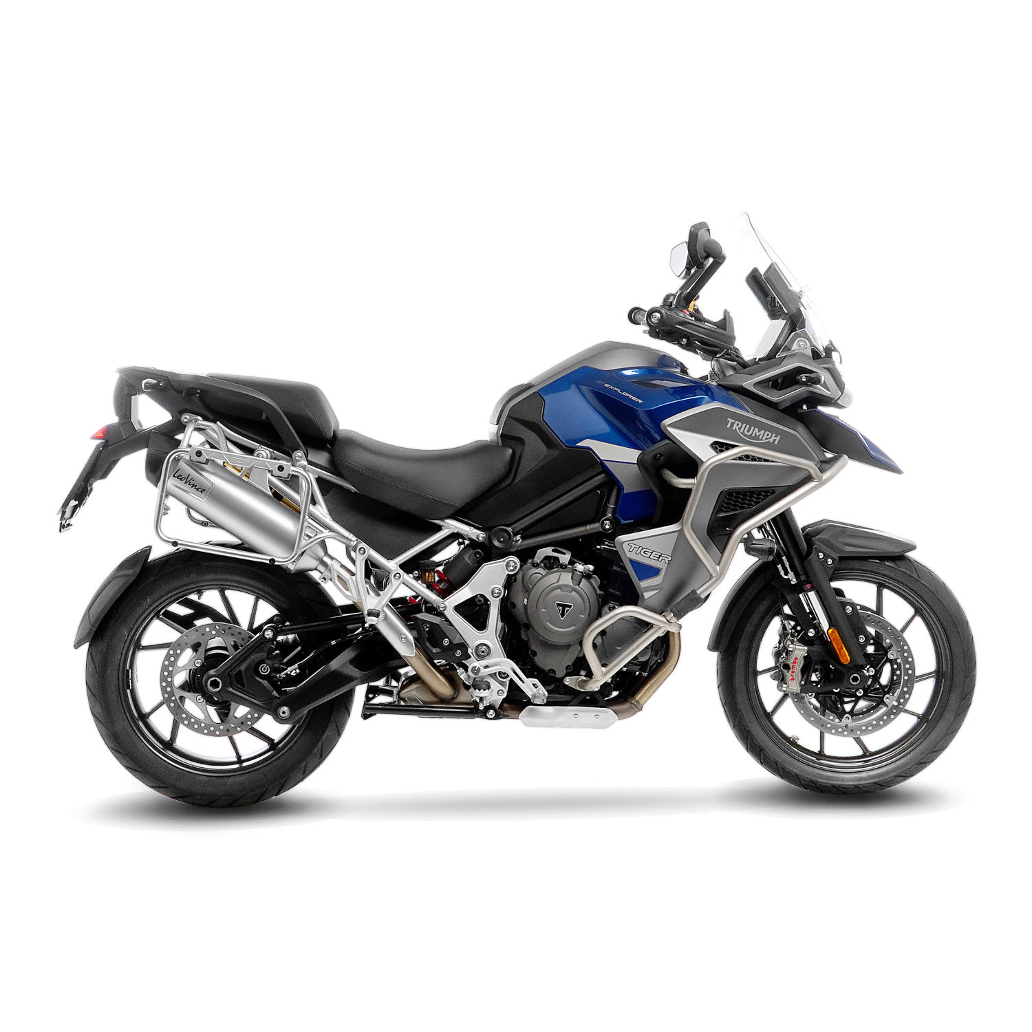Silencieux Leovince LV ONE EVO Tiger 1200 GT/Rally homologué - vue 5