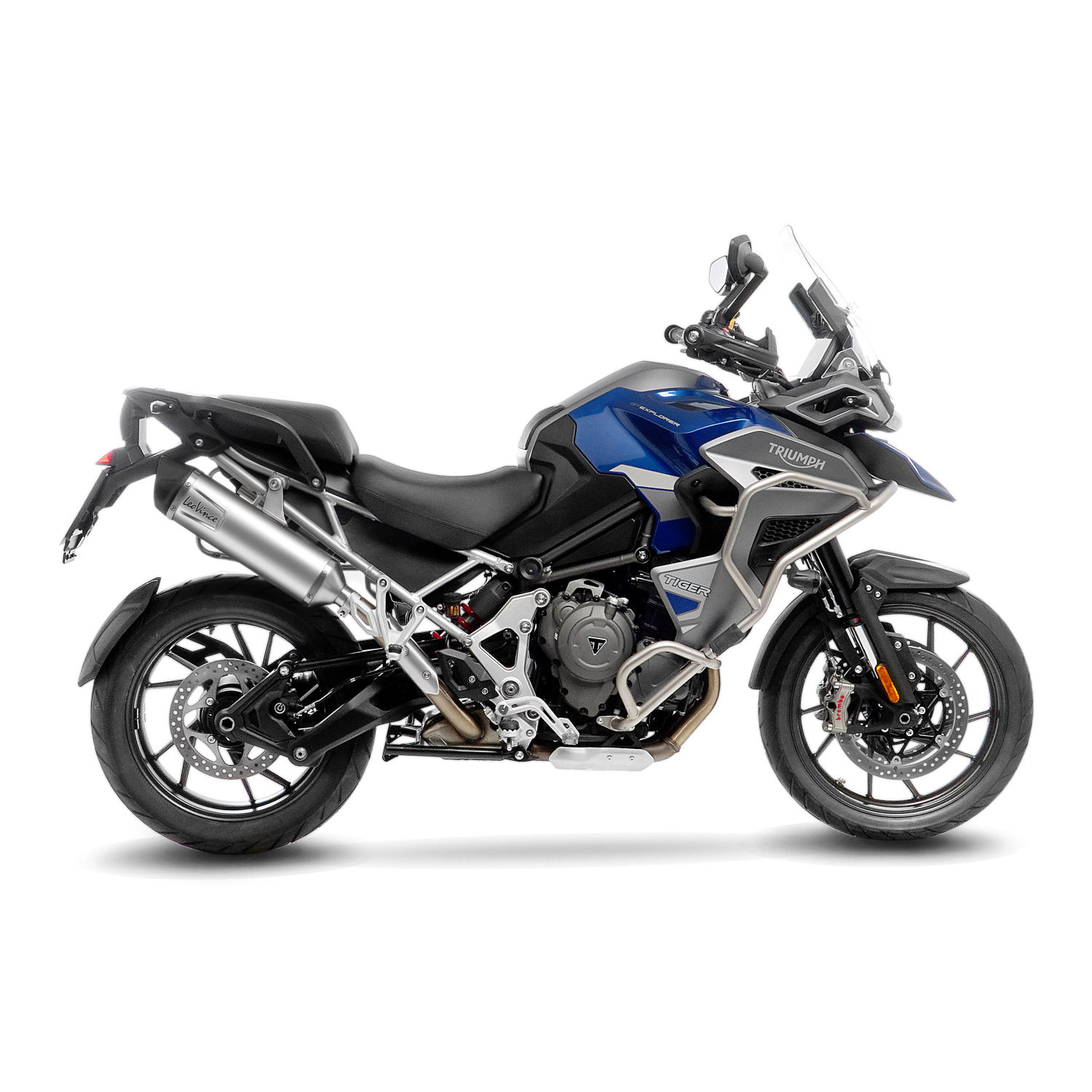 Silencieux Leovince LV ONE EVO Tiger 1200 GT/Rally homologué - vue 6