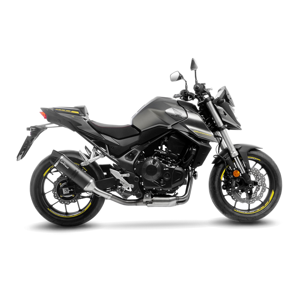 Silencieux LV ONE EVO carbone CB 750 Hornet 2023 homologué - vue 2