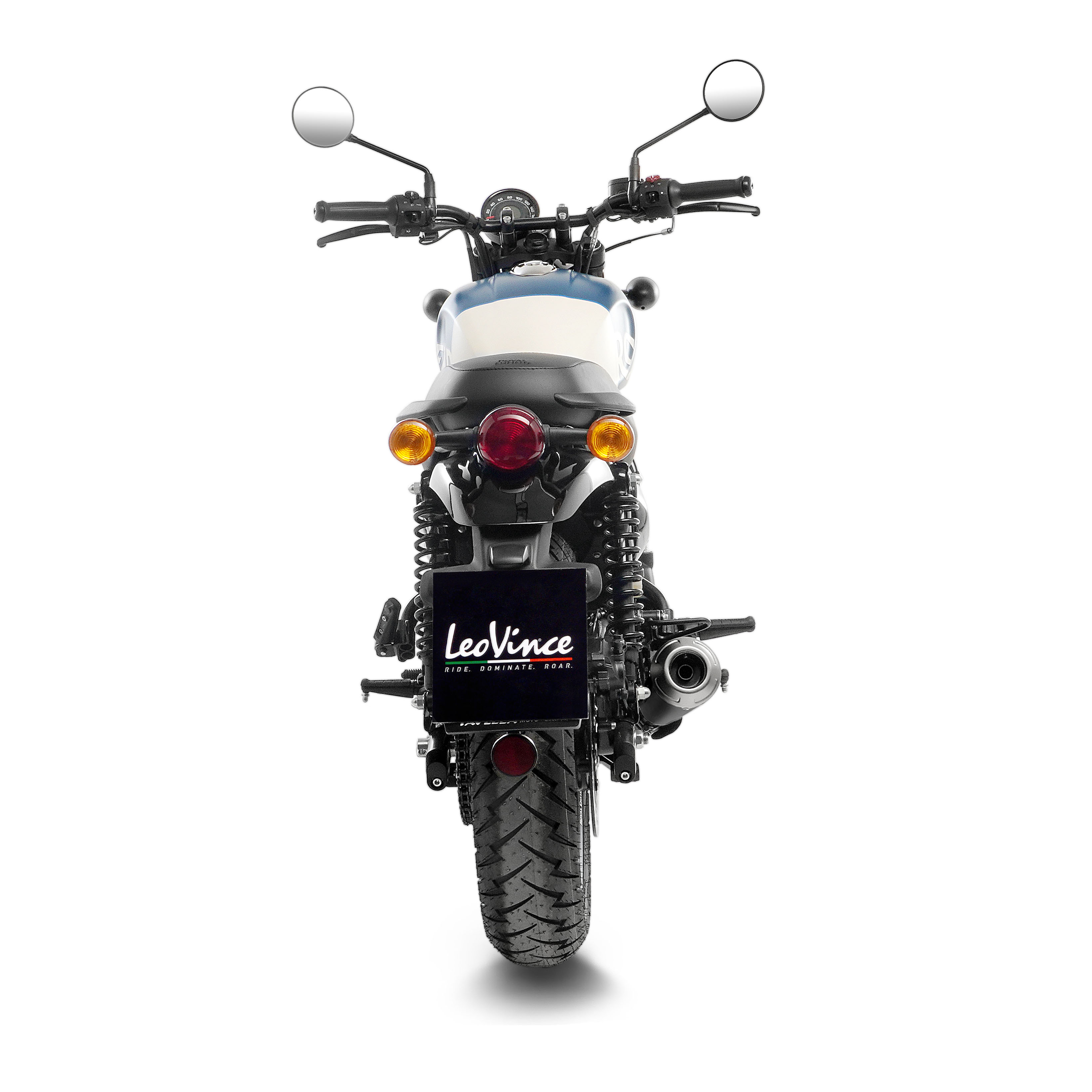 Silencieux Leovince GP One Hunter 350 2022-2023 homologué - vue 3