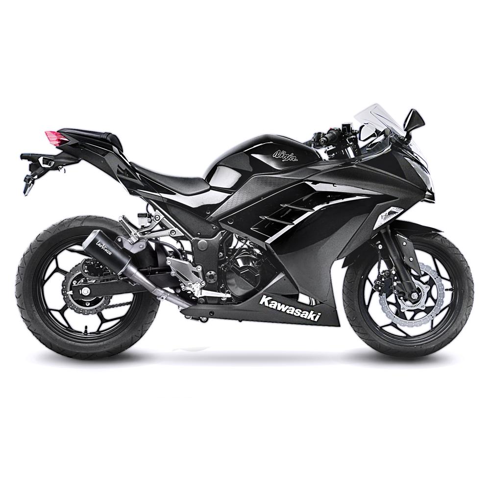 Silencieux Leovince LV-10 Black Edition Ninja 250 R Non Homologué - vue 3