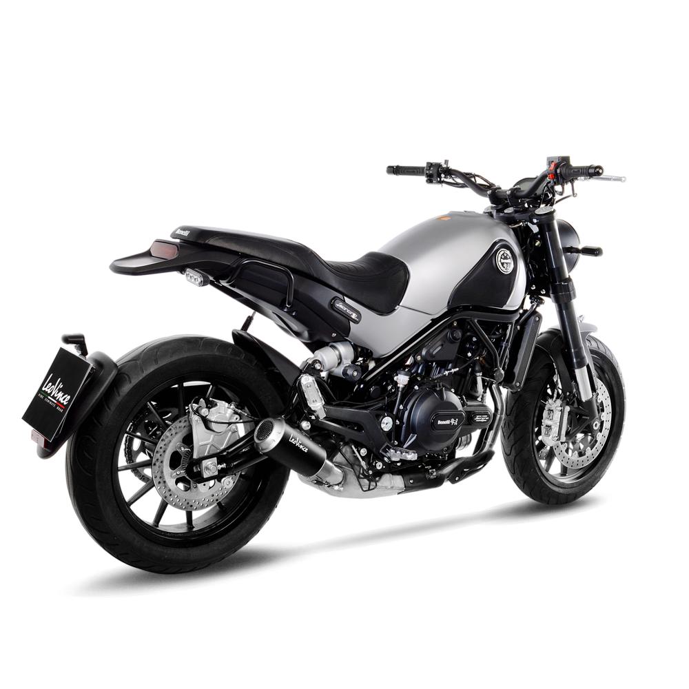 Silencieux LV-10 Black Edition Leoncino/Trail 500 homologué Leovince - vue 2