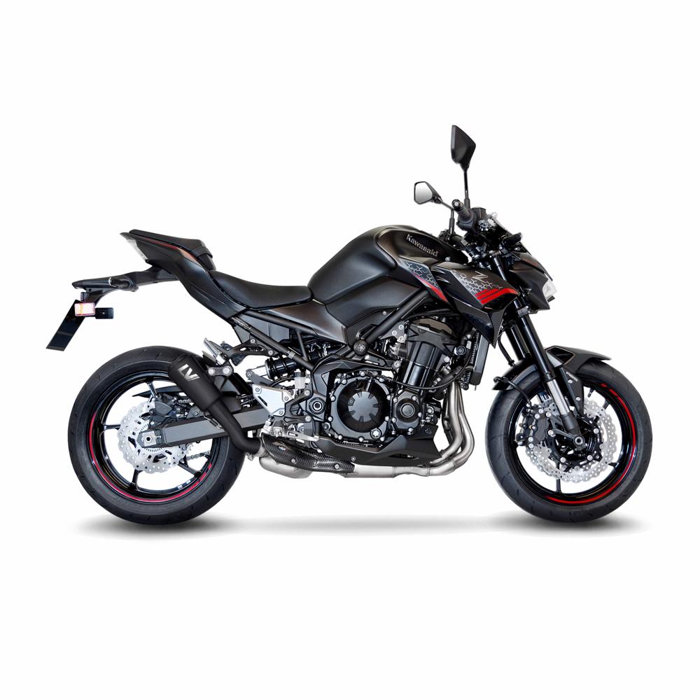 Silencieux Leovince LV-10 Full Black pour Kawasaki Z 900 homologué - vue 5