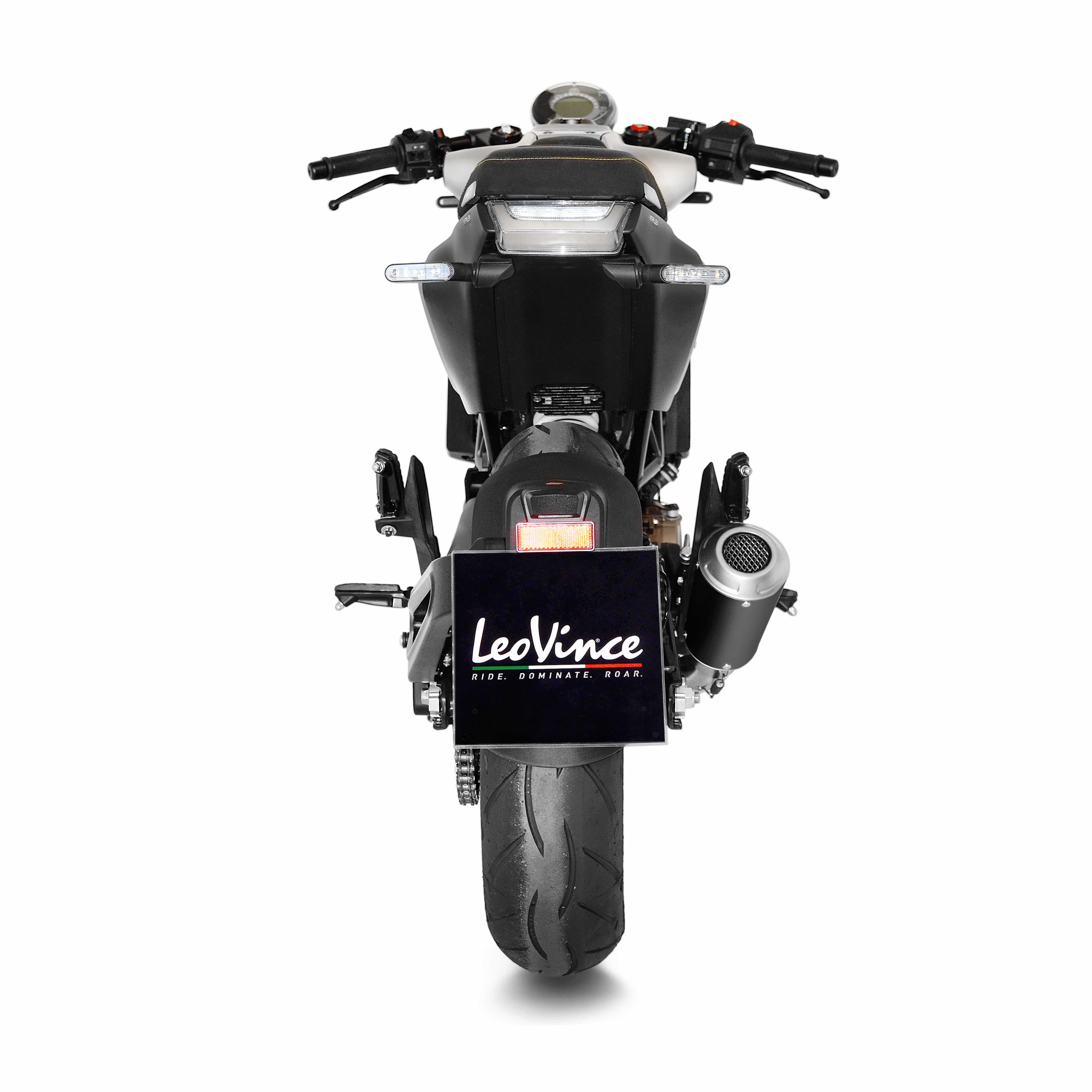 Silencieux Leovince LV-10 Black Edition Svartpilen 125 - Non homologué - vue 8