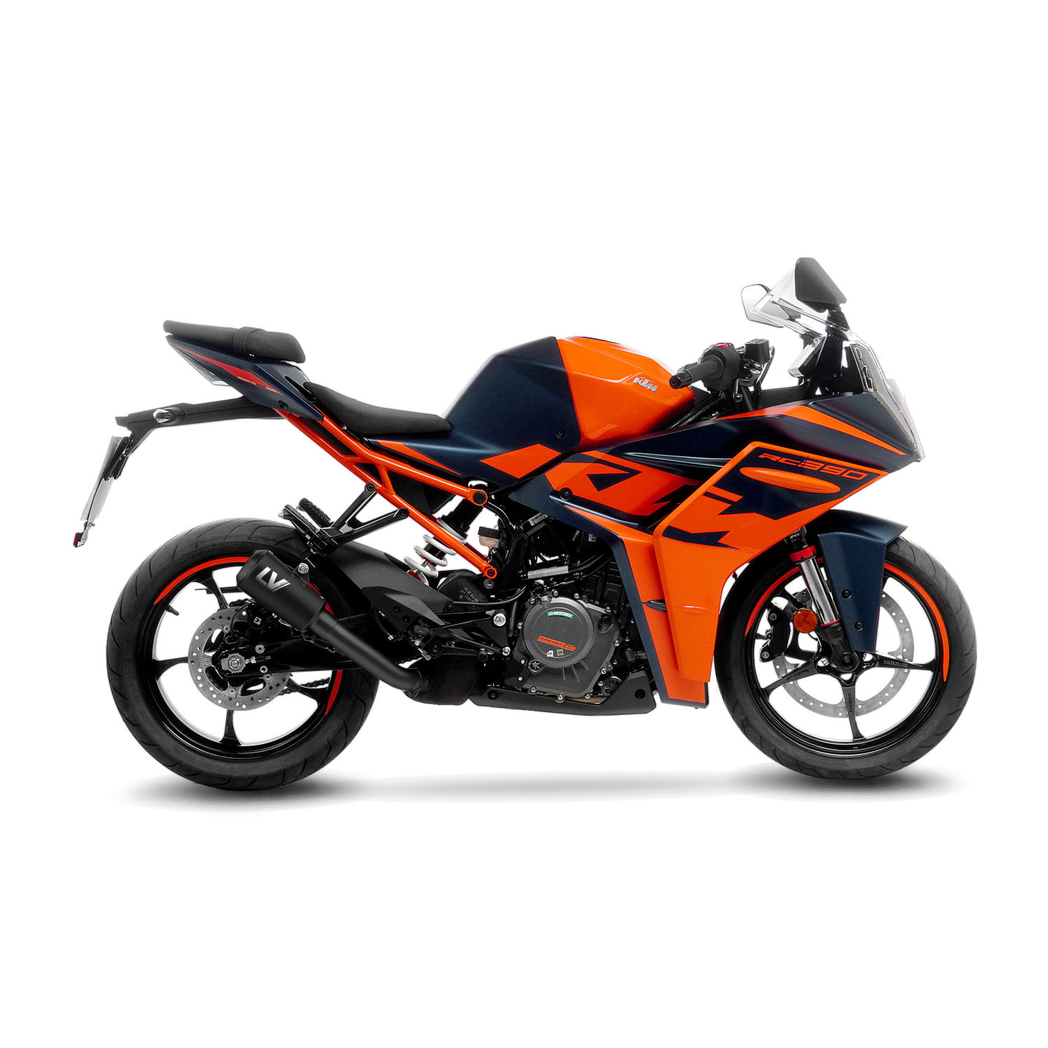 Silencieux Leovince LV-10 Full Black RC 125 non homologué - vue 2