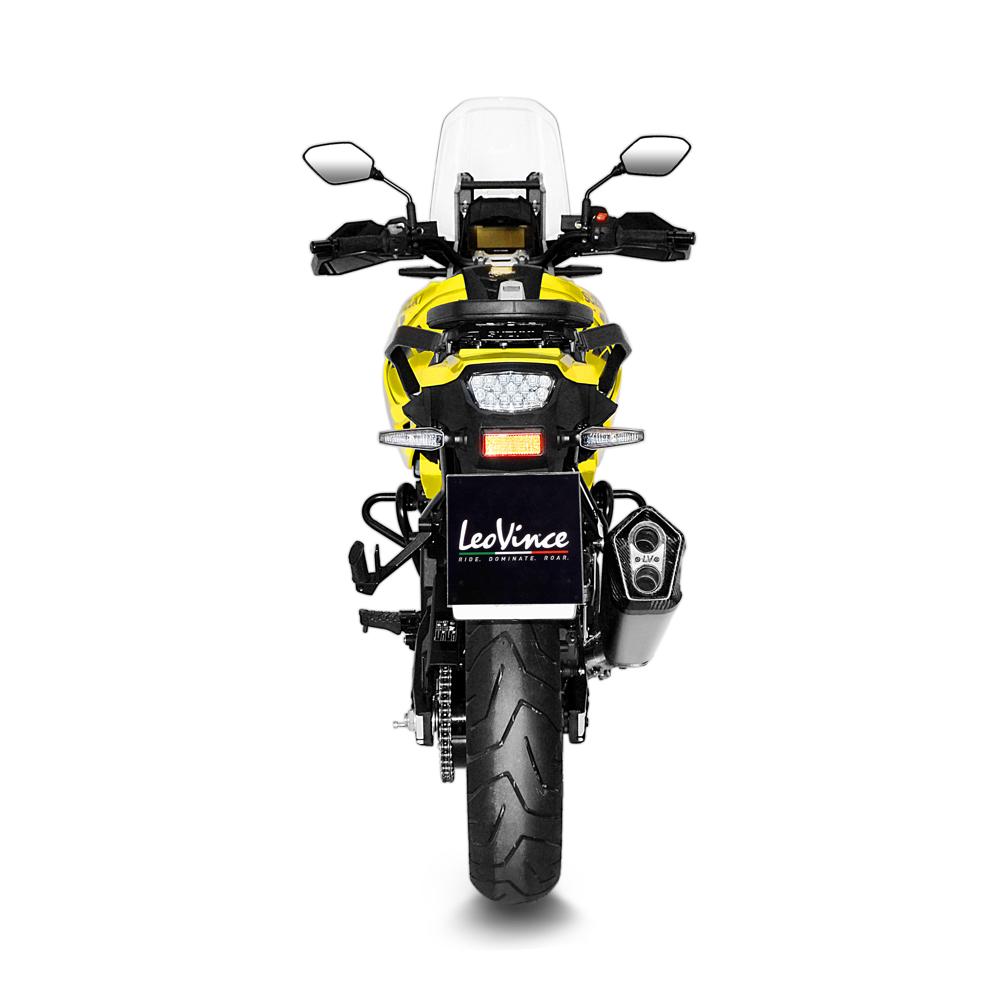 Silencieux Leovince LV-12 V-Strom 1050 ABS/XT homologué - vue 3