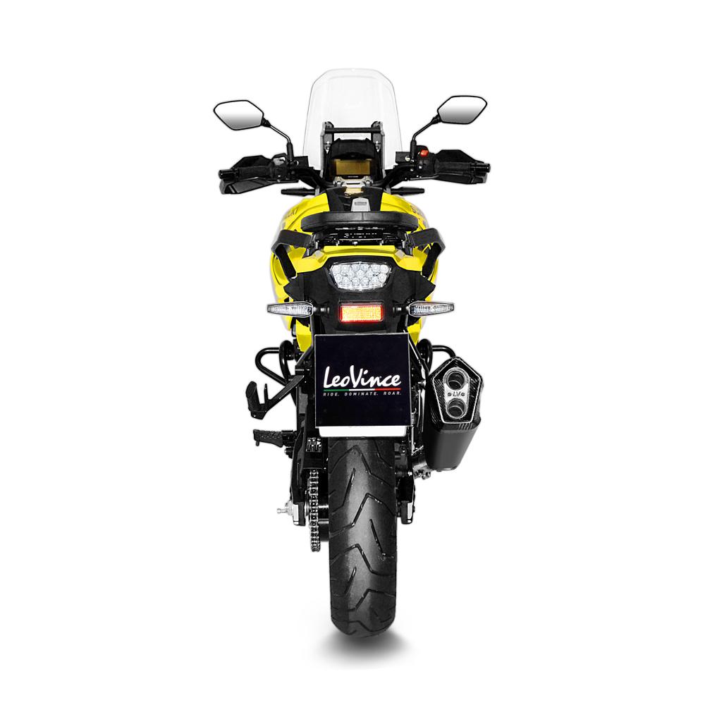 Silencieux Leovince LV-12 Black Edition V-Strom 1050 ABS/XT homologué - vue 3