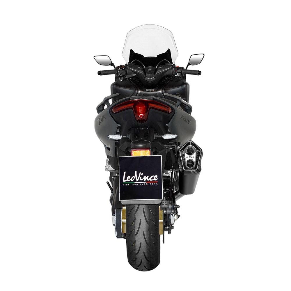 Ligne complète Leovince LV-12 Black Edition T-Max 560/Tech Max - Non homologuée - vue 3