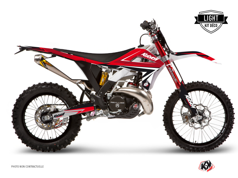 Kit de décoration moto cross KUTVEK GASGAS 250 EC Rouge Stage