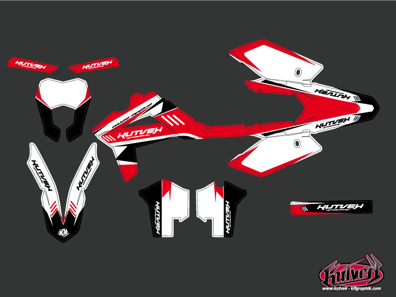 Kit de décoration Kutvek moto cross Chrono GasGas 300 EC - vue 2