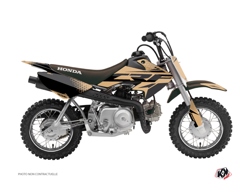 Kit plastiques motocross Kutvek Honda 50 CRF Sable
