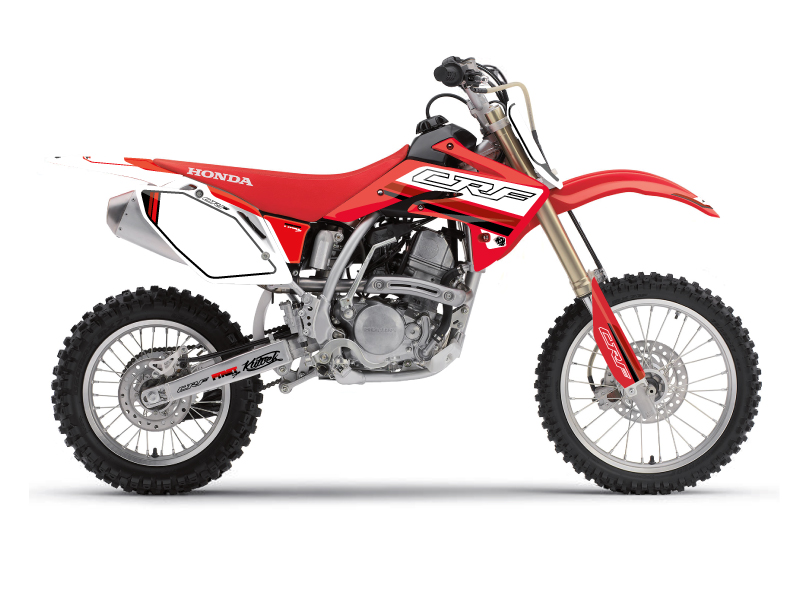 Kit Déco Moto Cross First Honda 150R CRF Rouge KUTVEK