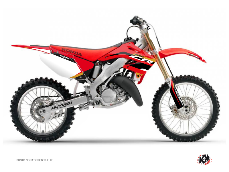Kit Décoration Moto Cross League Honda 250 CR Gold KUTVEK