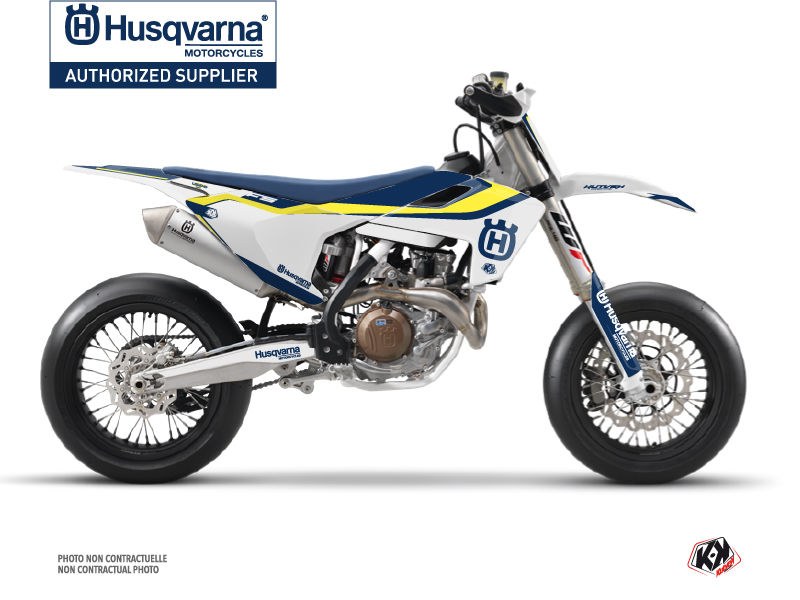 Kit décoratif Husqvarna 450 FS Bleu KUTVEK