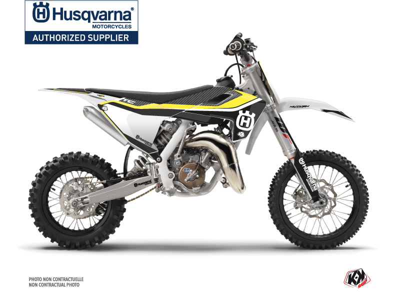 Kit plastiques déco Husqvarna TC 65 Noir Legend