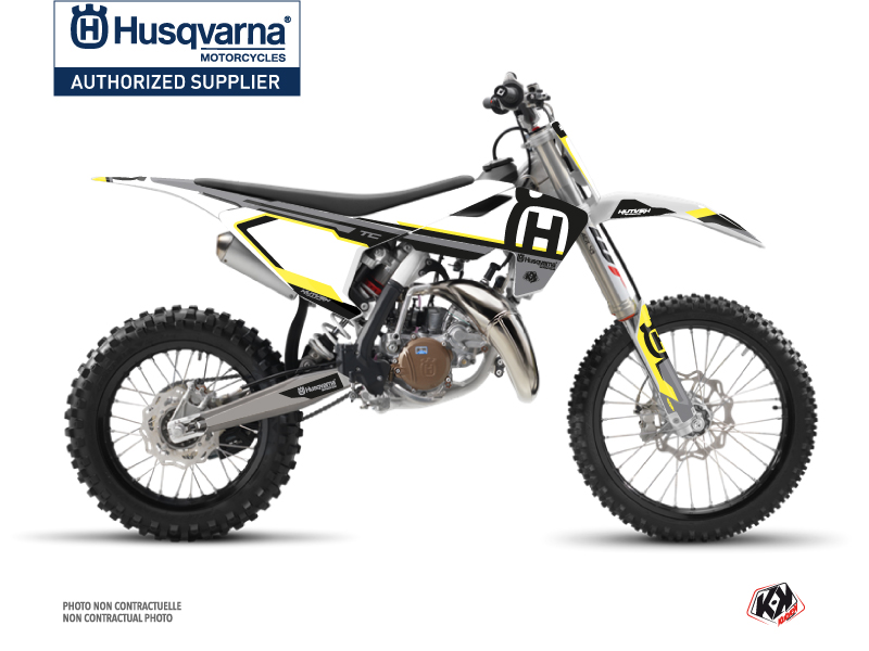 Kit Décoration Moto Cross Nova Husqvarna TC 85 Noir KUTVEK