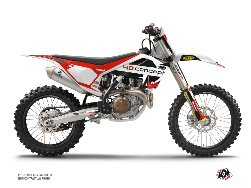 Kit Décoration Moto Cross Replica BOS Husqvarna 350 FC