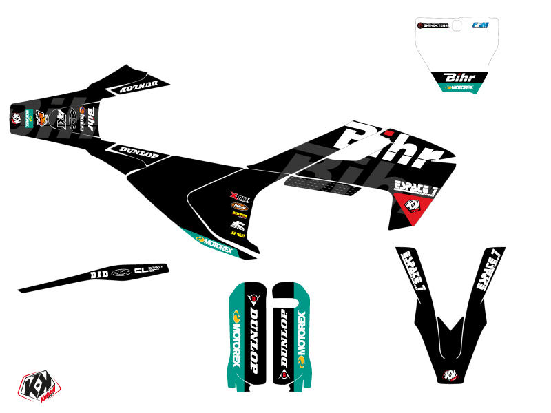 Kit Décoration Moto Cross Replica Bihr Husqvarna 450 FC - vue 2