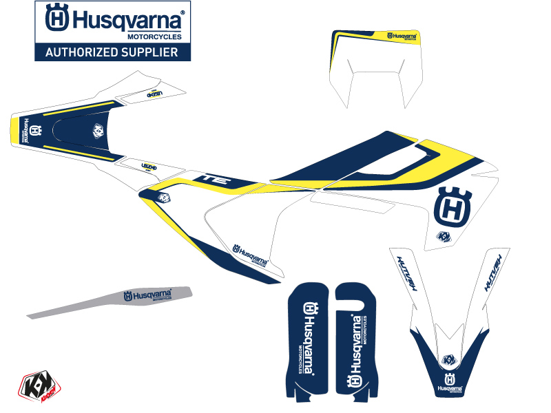 Kit de décoration Moto Cross Husqvarna 125 TE - vue 2