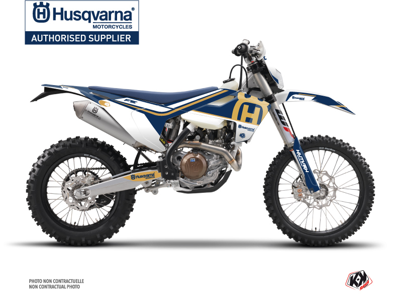 Kit plastiques décoration motocross Heritage Husqvarna 501 FE Kutvek
