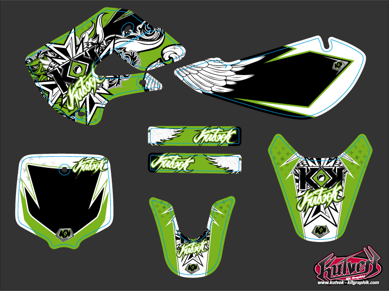 Kit Déco Moto Cross Demon Kawasaki 65 KX - vue 2