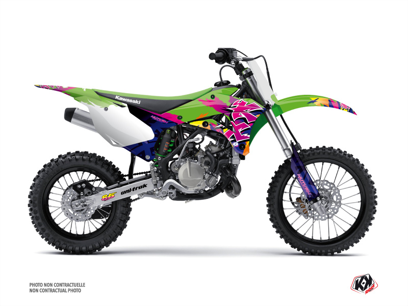 Kit décoration moto cross Memories Kawasaki 85 KX KUTVEK