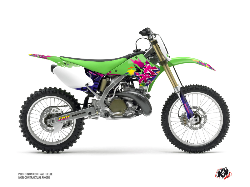 Kit Déco Moto Cross Memories Kawasaki 125 KX KUTVEK