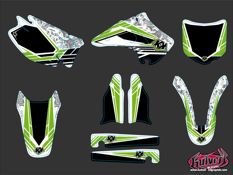 Kit Déco Moto Cross Spirit Kawasaki 250 KX KUTVEK - vue 2