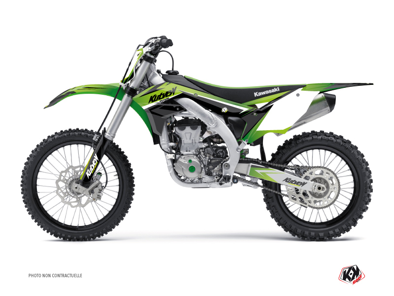 Kit plastiques Kawasaki KX 250 Eraser vert LIGHT