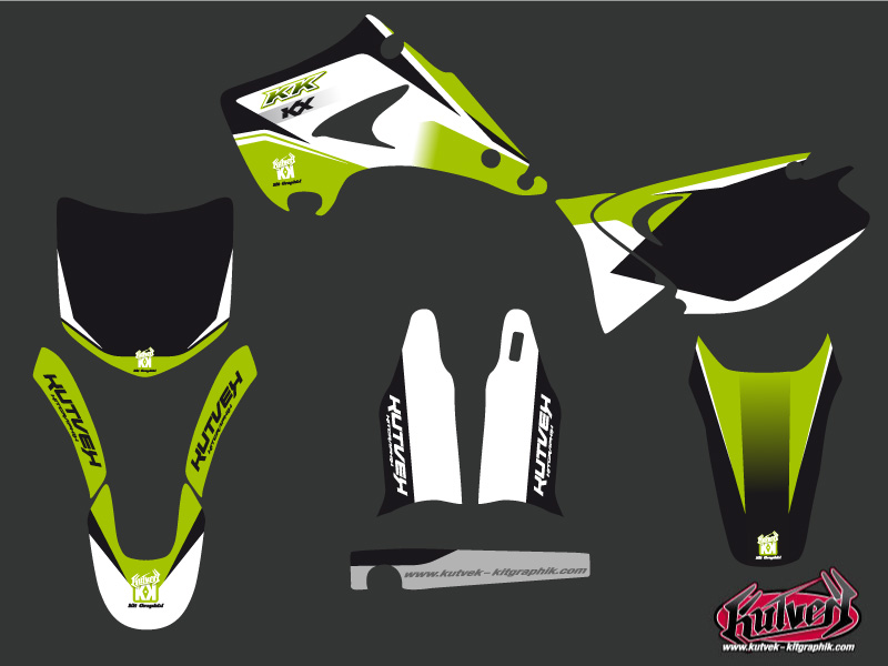 Kit Déco Moto Cross Assault Kawasaki 250 KX KUTVEK - vue 2
