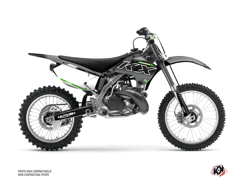 Kit décoratif Kawasaki 250 KX gris KUTVEK
