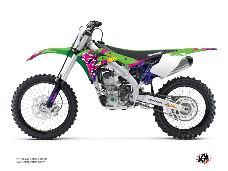 Kit Déco Moto Cross Memories Kawasaki 250 KXF KUTVEK