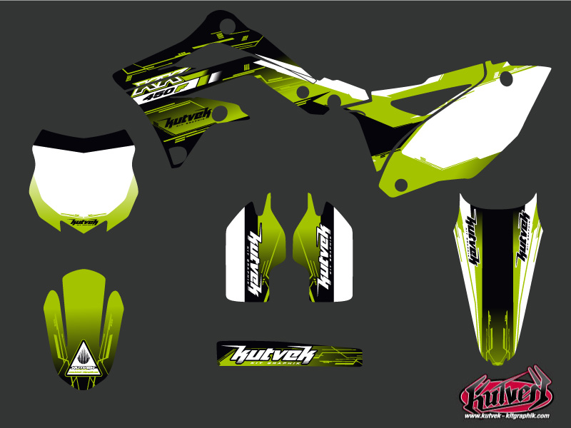 Kit décoration motocross Slider Kawasaki 450 KXF KUTVEK - vue 2