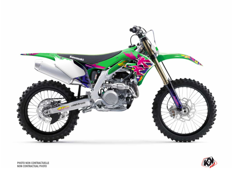Kit Décoration Moto Cross Memories Kawasaki 450 KXF