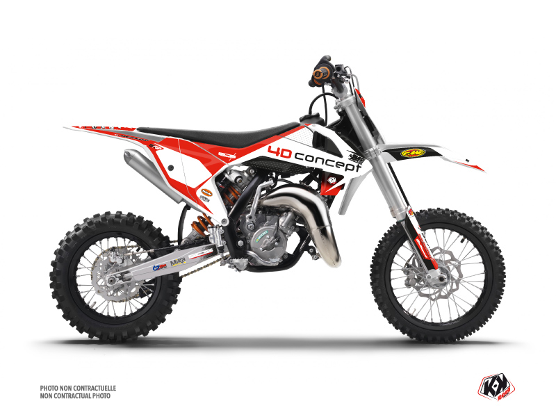 Kit décoratif moto cross replica BOS KTM 50 SX KUTVEK